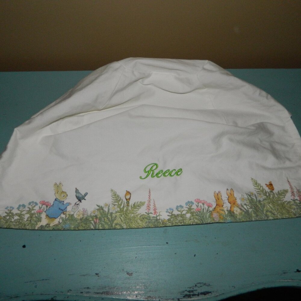 Pottery Barn Kids Peter Rabbit Garden Easter Basket Liner Sz L "Reece" (T-12)